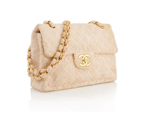 chanel terry cloth bag|Chanel terry fabric bags.